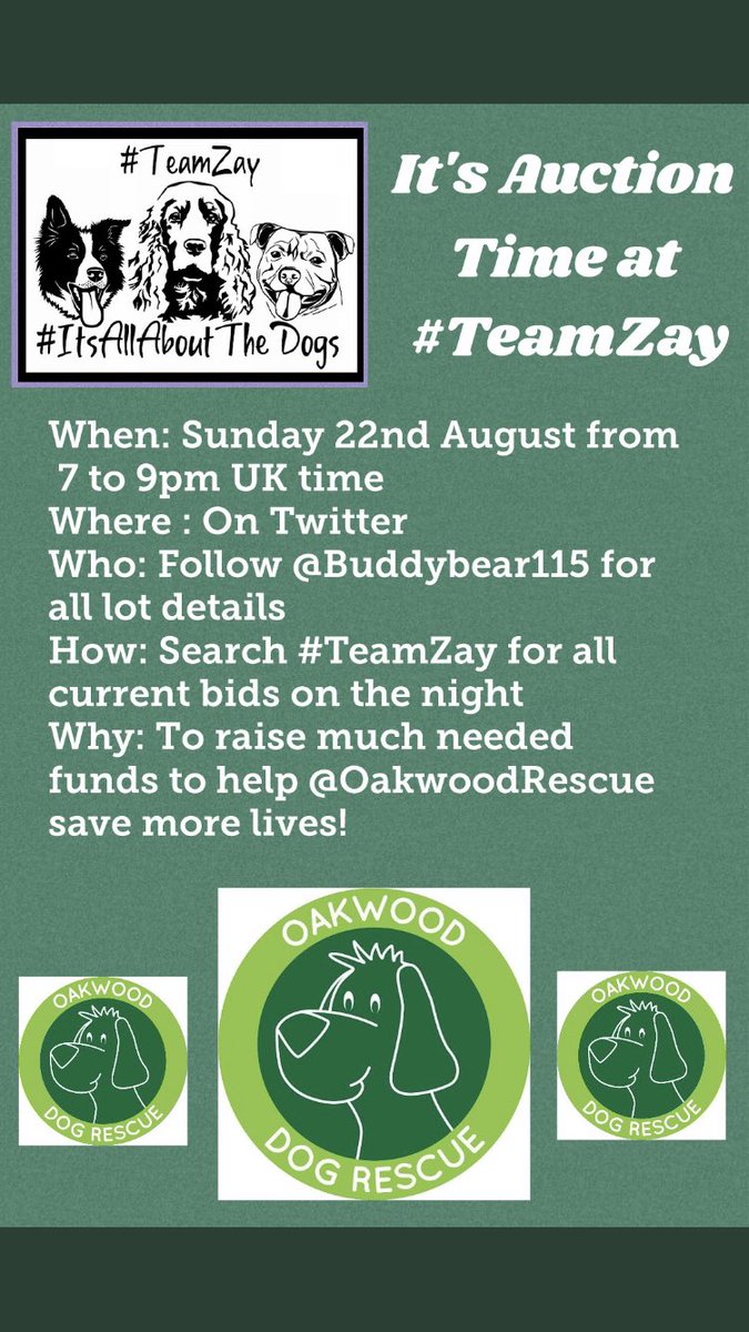 karen73984451's tweet photo. #SaturdayVibes #Countdown is on 🙌🙌🙌🙌8 days Tweeps yes only 8 days until #TeamZay Fundraiser Auction takes place 🙌🙌🙌🙌bidding starts 7pm and closes at 9pm on Sunday 22August so plz follow @Buddybear115 for all the latest lots and bids #TeamZay #itsall https://t.co/wxYq56nDKX