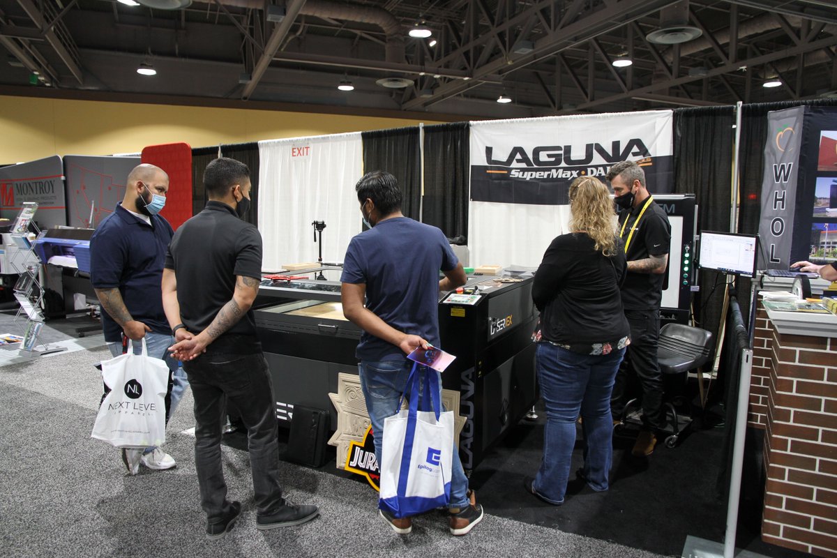 LagunaTools's tweet photo. It's Day 3 at #GraphicsProExpo in #LongBeach!
If you're in the area stop by booth #541 from 10-3pm! Find free registration here: https://t.co/RXppiEhknk
Meet Jason & John, see the Laser|EX & #FiberMarker EM in action, and catch show specials! See you there! π€
#laserengraving https://t.co/vVluSYnxgi