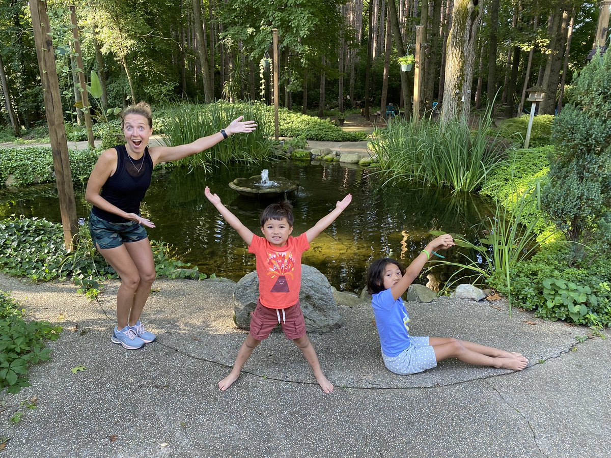 MsReikMath's tweet image. Since I couldn’t be there to participate in person, I made sure to bring my own cheer squad along on family vacation:) Pi’s dimensions are a little off but I got the distance correct😉 Wishing Saline XC a great season! 🐝 #salinesummerfest5k2021