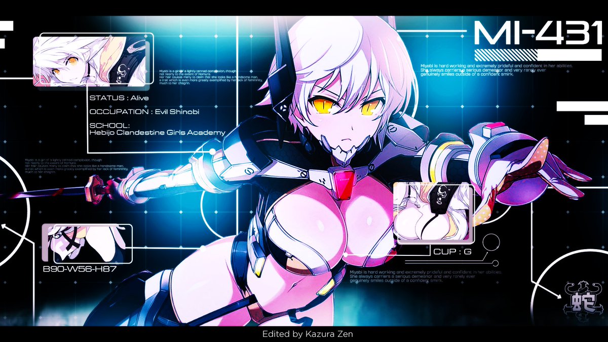 Miyabi Senran Kagura Senrankagura 閃乱カグラpic Twitter Com Zcpxpwxmsn Kazurazen Cocotbodol