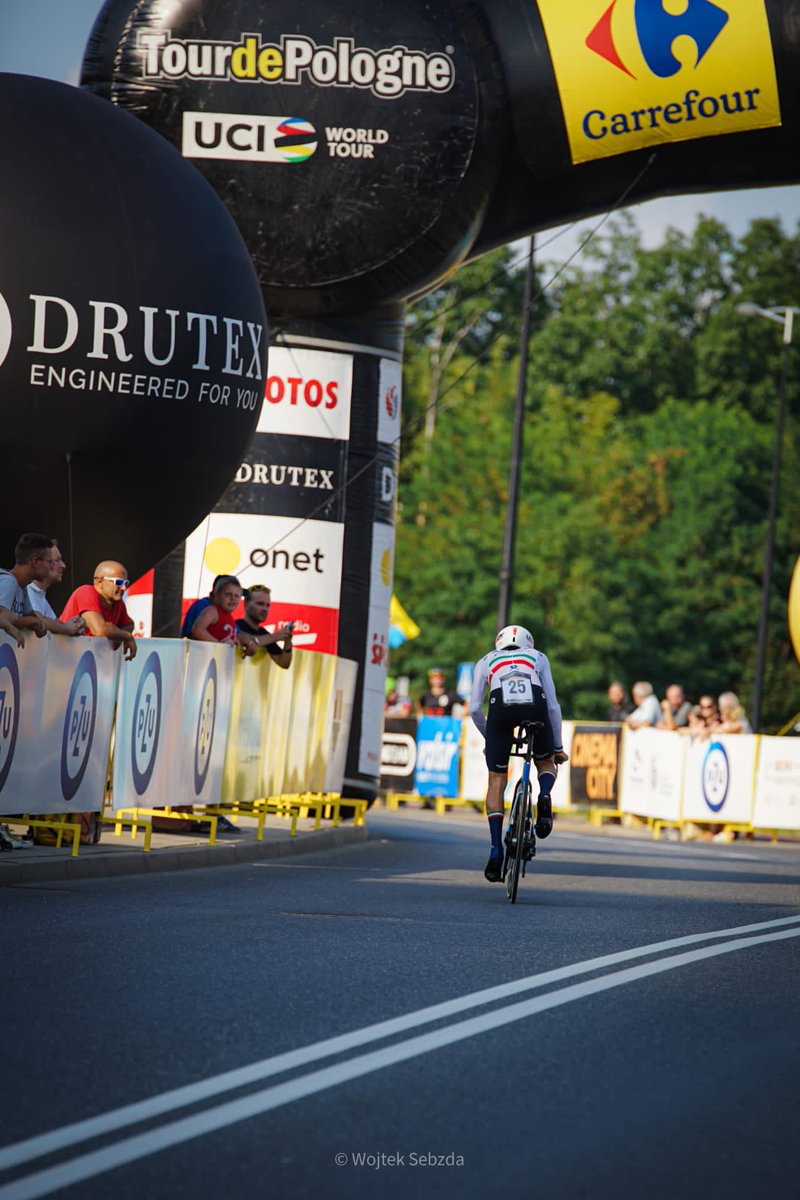 XDSAstanaTeam's tweet photo. 💠 @Tour_de_Pologne 

🇮🇹 ITT Champion @MatteoSobrero finishes in a time of 22:46 today’s time trial at the #TDP2021 👏🏻 👏🏻 

📷 @wojtek_sebzda https://t.co/yirmUL1tkZ