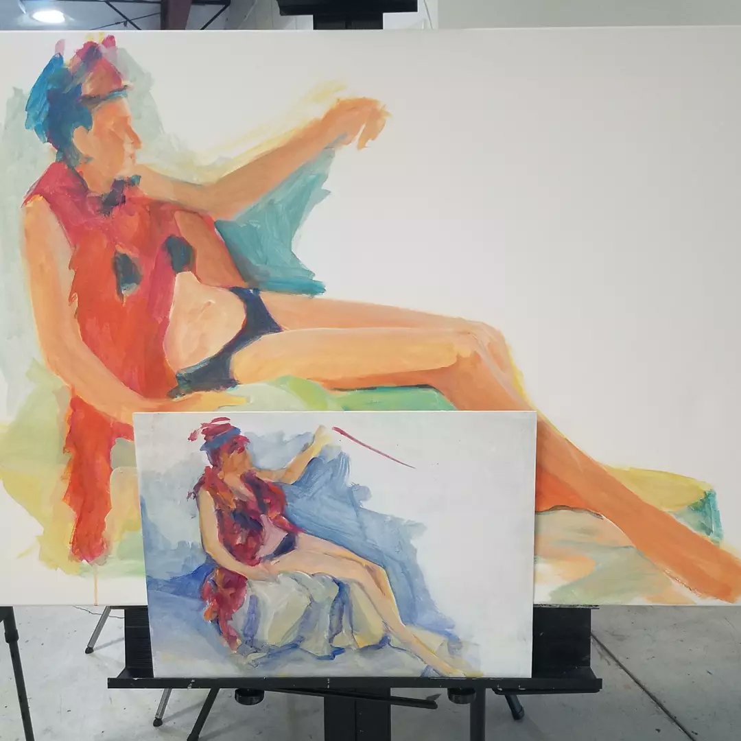 transartmodel's tweet photo. I'm glad we're moving to a society where the degree of isolation I experienced is becoming rare, perhaps one day unthinkable.
#portrait #portraitpainting #figurepainting #paintingfromlife #art #artmodel #transmodel #diaryofaTransModel #transisbeautiful #girlslikeus 4/4 https://t.co/wBo2kjYskE