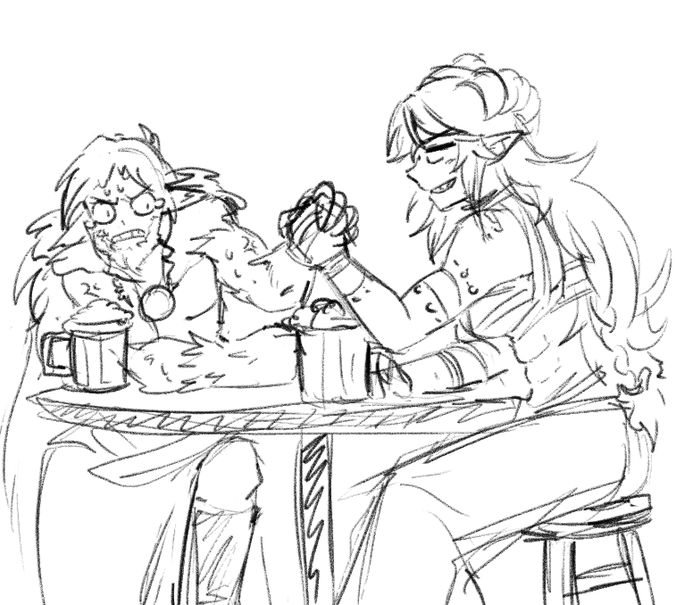 LysGame's tweet photo. 🇫🇷
Söka en mauvaise posture lors d'un bras de fer ! 

🇺🇸
Söka in a bad position during an arm wrestling

#LysGame #Jeu #Game #IndieGameDev #IndieGame #ArcadeGame #VideoGame #Fun #Illustration #BehindTheScene #TeamFox https://t.co/SEtLVU9wrw