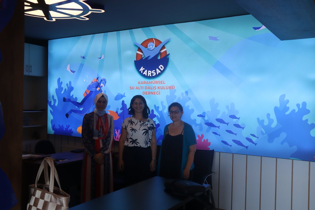 ProjectGesport's tweet photo. We thank Ms. Deniz Çiçek from the Turkish Sailing Federation for supporting us by participating in the interview and sharing her valuable ideas and also Mr. Zeki, the head of Karamürsel Underwater Sports Club for his hosting. https://t.co/gCcabyxeC5