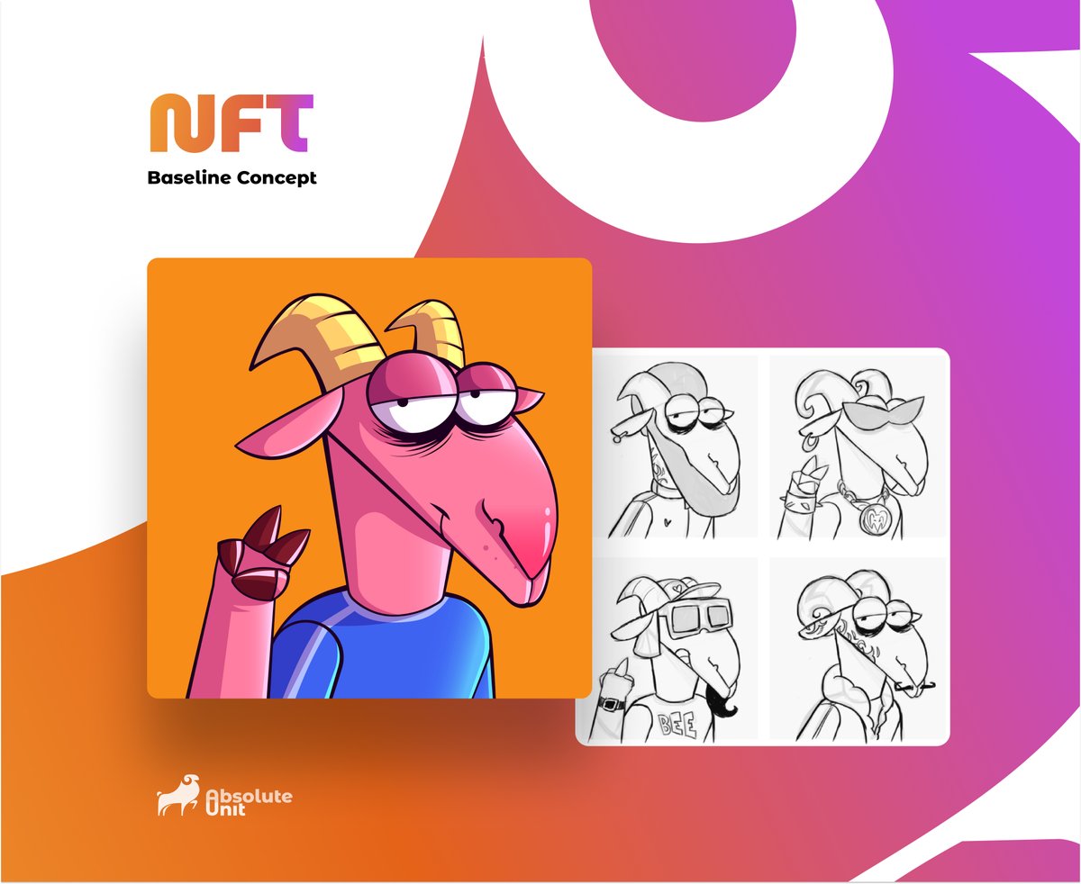 the_abs_unit's tweet photo. So our artist worked his ass off the last few days to deliver the generative NFT collection concept asap and we think it's sick!

Let us know what you think.

#absunit #NFT #NFTGame https://t.co/DQY0cc2kIl