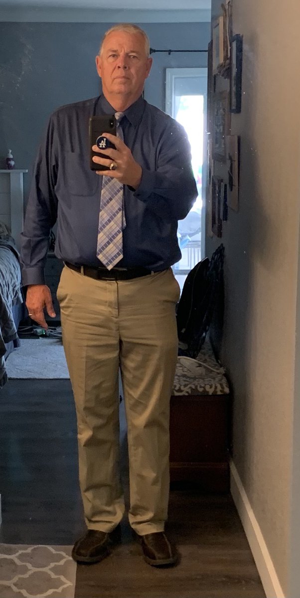 CoachDSmith40's tweet photo. So last Monday August 9th 2021 was my last first day of teaching a new year......after 37 years of high school I'm going to graduate with the class of 22. I'm not a big poster on social media but I will update as the year goes....35 weeks / 175 school days left. https://t.co/i0XD5eNajo