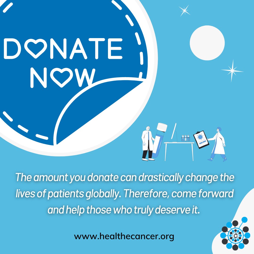 Heal_The_Cancer's tweet photo. The amount you donate can drastically change the lives of patients globally! DONATE NOW! #HTC #cryptocurrency  #HealTheCancer https://t.co/fyVtzodrDd
