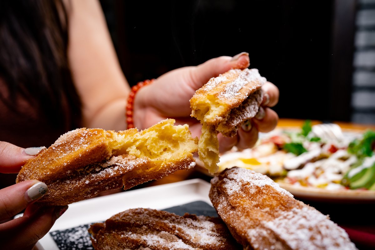 What's better than tearing into a piece of a warm, soft and sweet churro? 

Take a bite today, available now on our #DCRestaurantWeek menu