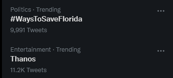 Thanks Twitter