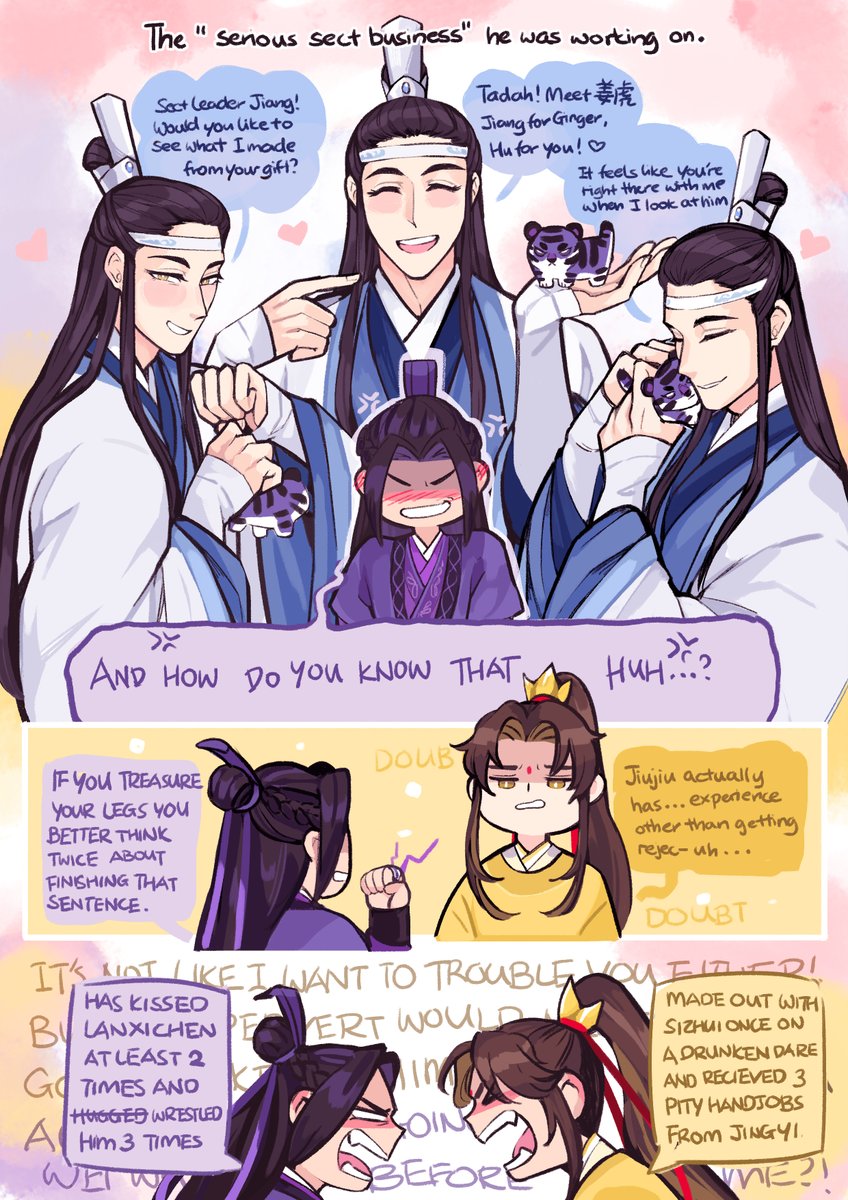 soursoppi's tweet photo. Jiujiu may be bad at romance but his radar is scary https://t.co/EGw1sbE7JU