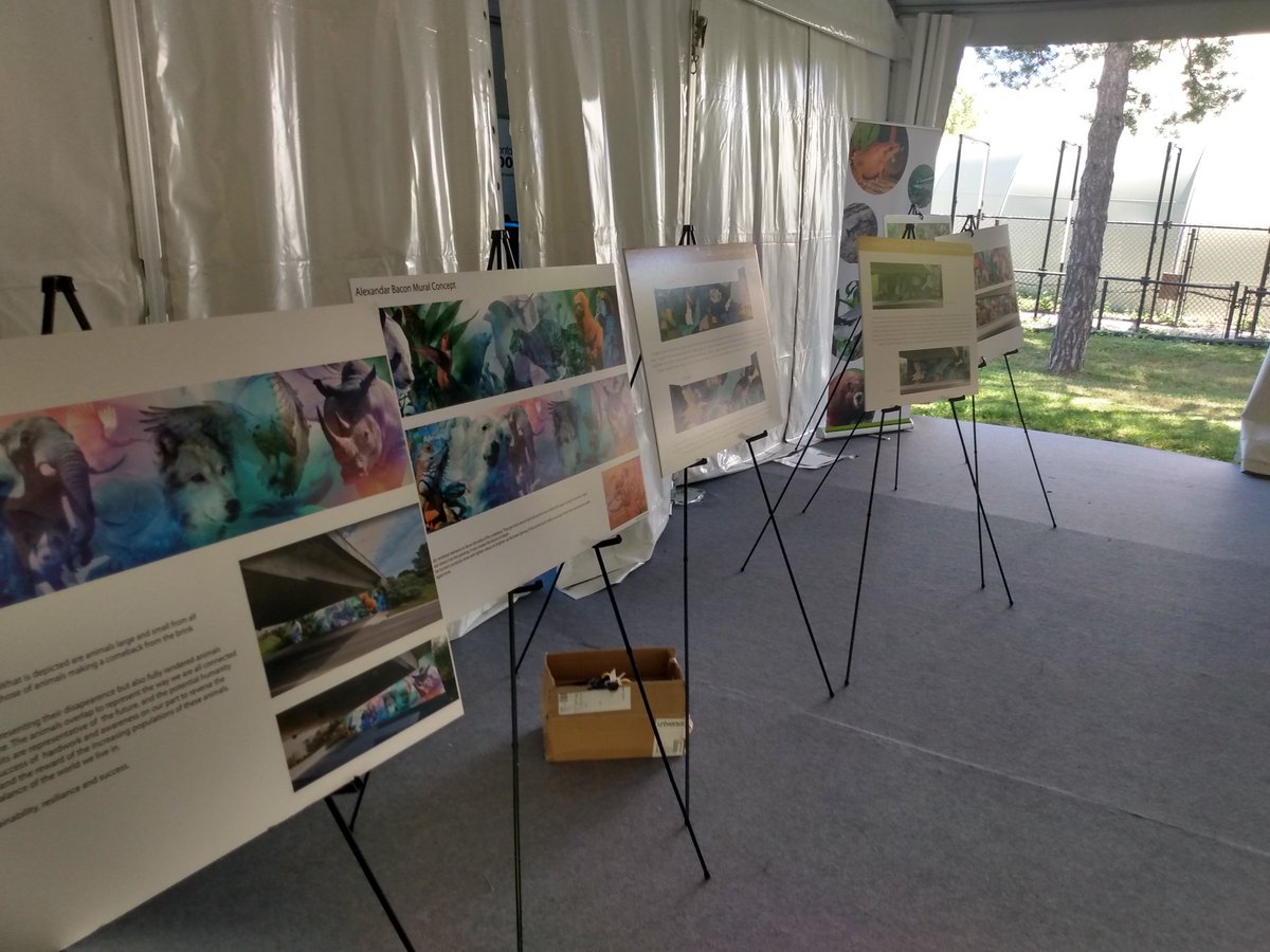 Big thank you from <a href="/HeritagePk_TDSB/">Heritage Park PS</a> to <a href="/StART_Toronto/">StreetARToronto</a> for engaging us in the selection process for a new mural for the Meadowvale underpass near <a href="/TheTorontoZoo/">The Toronto Zoo</a> . Winner to be announced soon!