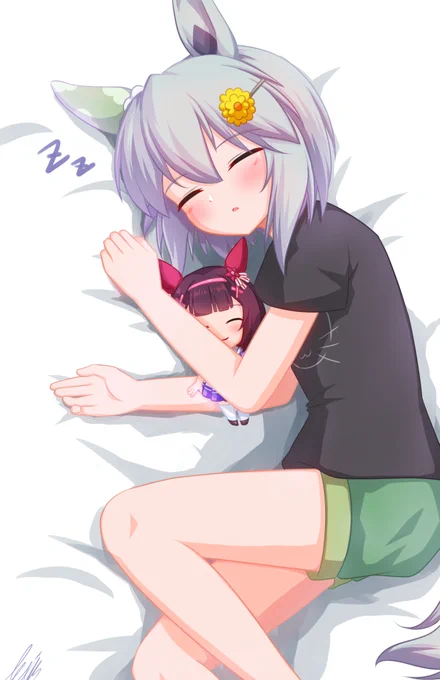すやすやセイウンスカイ
#ウマ娘 
