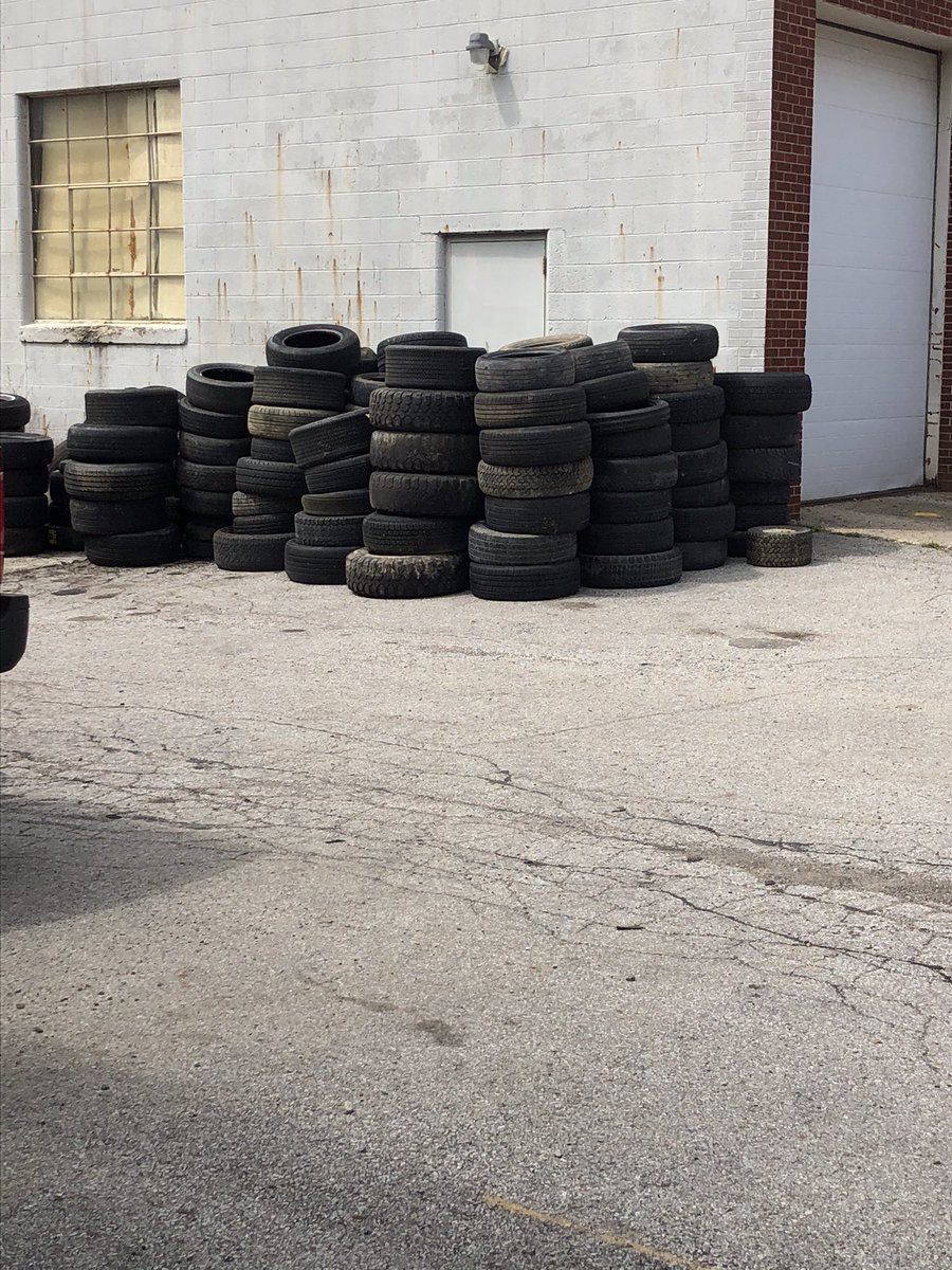 We had another successful tire drop off day here in Franklin Township. Thank you to all who dropped off tires this morning.