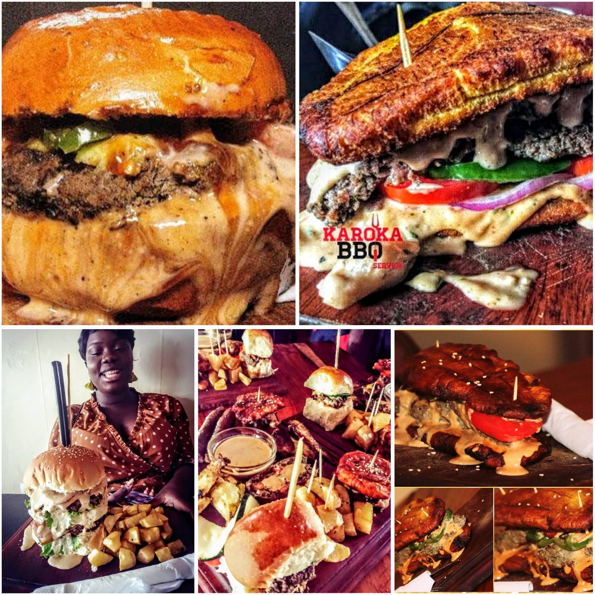 Karoka237's tweet photo. 🔴"Man who invented the hamburger was smart; man who invented the cheeseburger was a genius." 
Matthew McConaughey

Nous sommes ouvert de mardi à vendredi à partir de 12h samedi et dimanche à partir de 14h. 😊
https://t.co/DerGhQwFiy
#youneedit #camburger #karoka237 #karokabbq https://t.co/QTzRC3PiAC