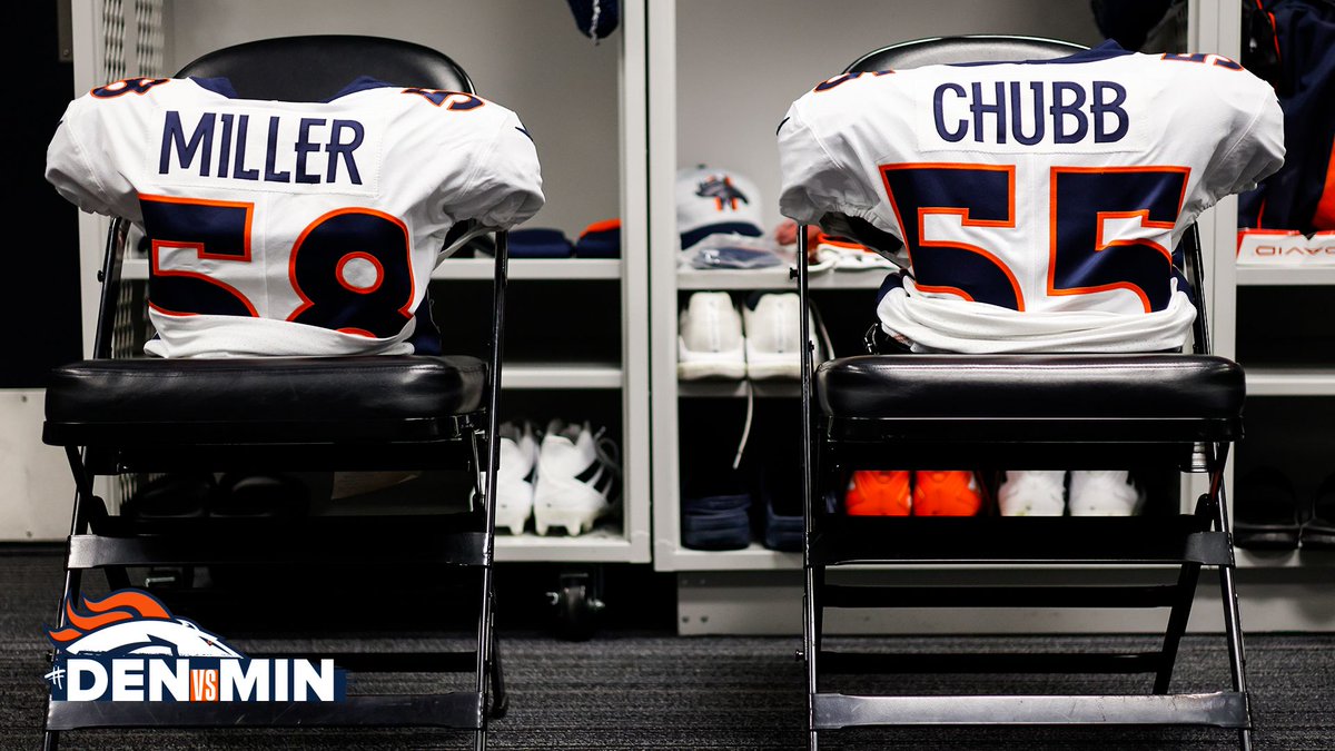 Broncos's tweet photo. Gameday threads. 🤩

#DENvsMIN https://t.co/Ok2bgax9Q2
