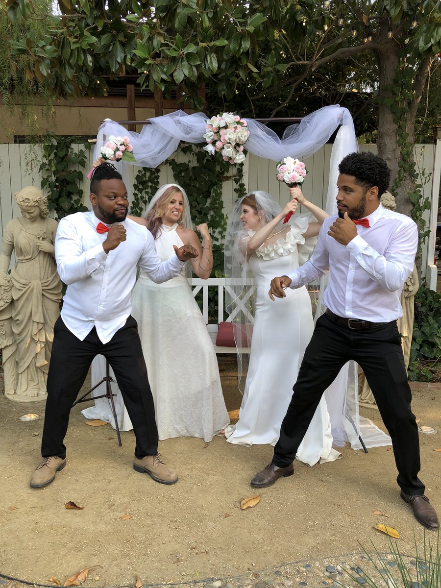 JordanImiola's tweet photo. Love at First Spite is almost to the finish line with filming! This feature comedy is going to be so good! Big thanks to our cast, crew, donators, stripper, DJ Drinks A Lot, and many more! #LoveAtFirstSpite @FirstSpite #DeadlineJunkies #DeadlineJunkiesComedy https://t.co/YIPbg0CVrB