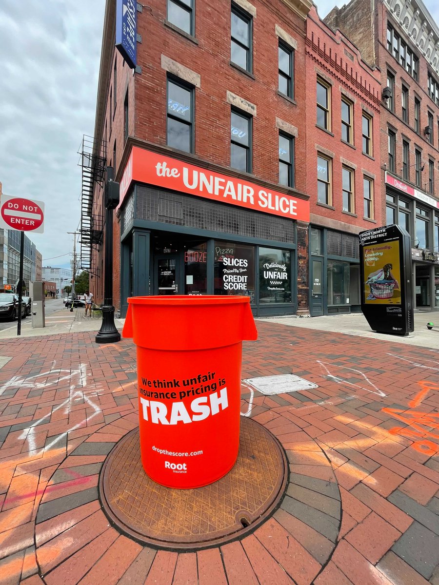RootInsurance's tweet photo. However you slice it, good drivers deserve fair car insurance rates—not rates based on credit score.
Meet us at The Unfair Slice, our weekend popup pizza shop, and sign the letter asking @naic to #DropTheScore.
Free slices 11-4 Sat-Mon. 268 S. 4th St, 43215
#NAICSummerMtg2021 https://t.co/qRh14Ivi8I
