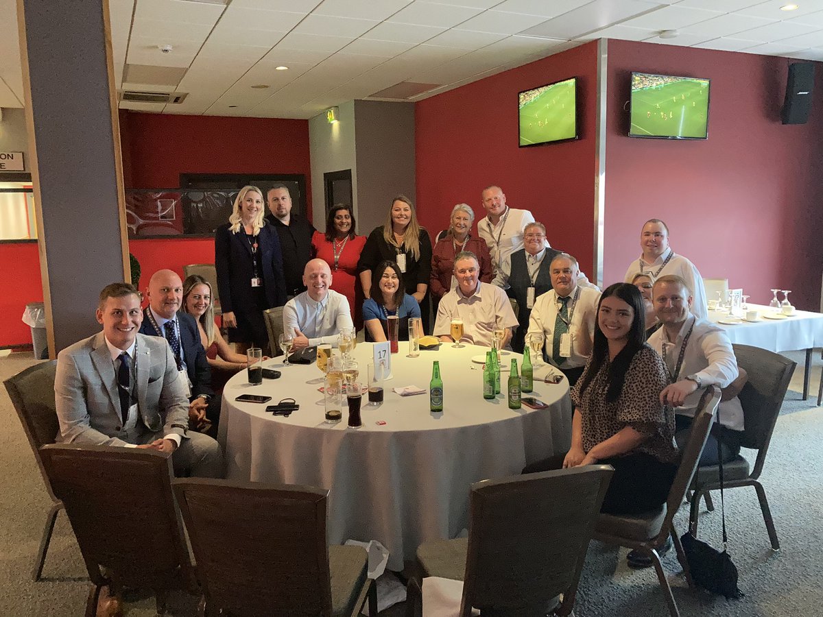 MFCFoundation's tweet photo. We had a brilliant time hosting some of Teesside’s fantastic key workers at the @Boro match today. #UTB #Thankyou https://t.co/ViM674JAZU