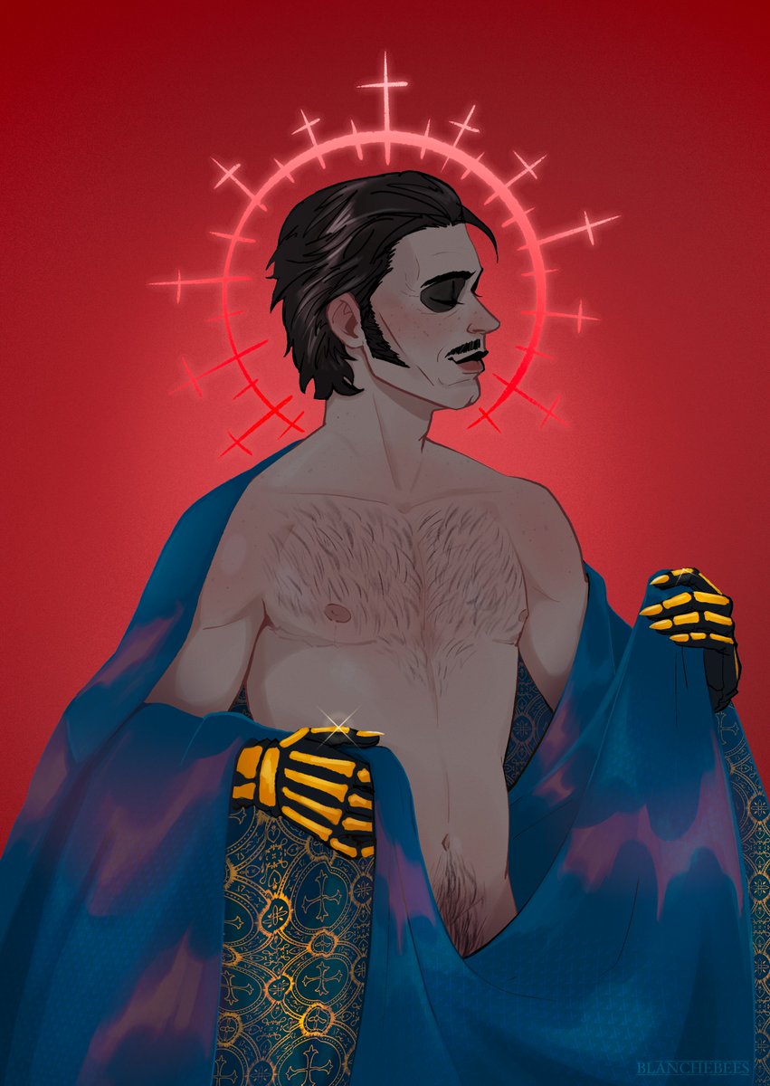 BlancheBees's tweet photo. Papa's new clothes #cardinalcopia #thebandghost https://t.co/8XwcYLtIDY