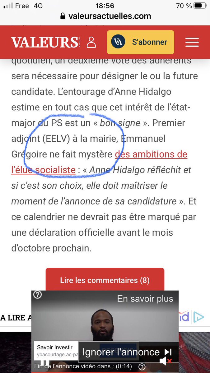 C_ATLAN_TAPIERO's tweet photo. La précision journalistique est un bonheur…elle rappelle justement aux habitants de #Paris12e la trahison du 3e tour…sacrifier les promesses pour les ambitions de quelques uns … #Presidentielle2022 @egregoire https://t.co/kCIFJJKL5j