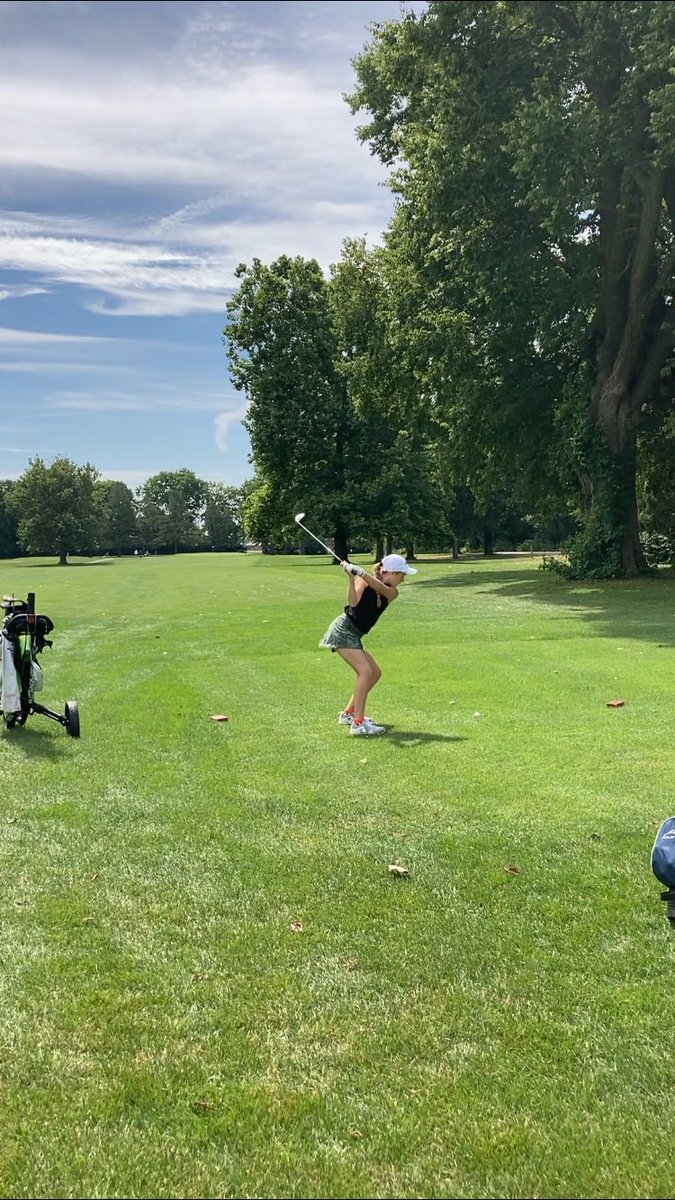 Celia again with great form. Playing well today. ⁦<a href="/Gwoodathletics/">Greenwood Athletics</a>⁩