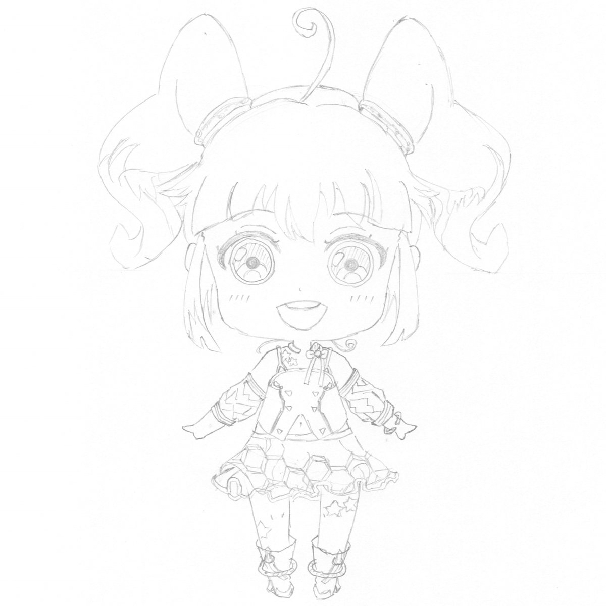 awotaka31's tweet image. お盆休み終わるまでに774inc.の方全員描きます！6人目！
#希咲あんこ
#ふわふわあんこ