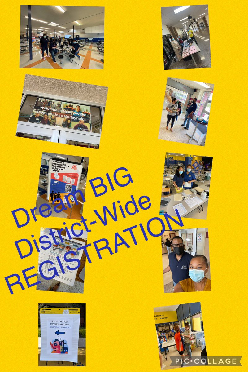 Dream BIG in HISD! District wide enrollment event is happening now and our MS campuses are serving families well. @TeamHISD @HISDMiddleSchls #ExcellenceAhead ➡️