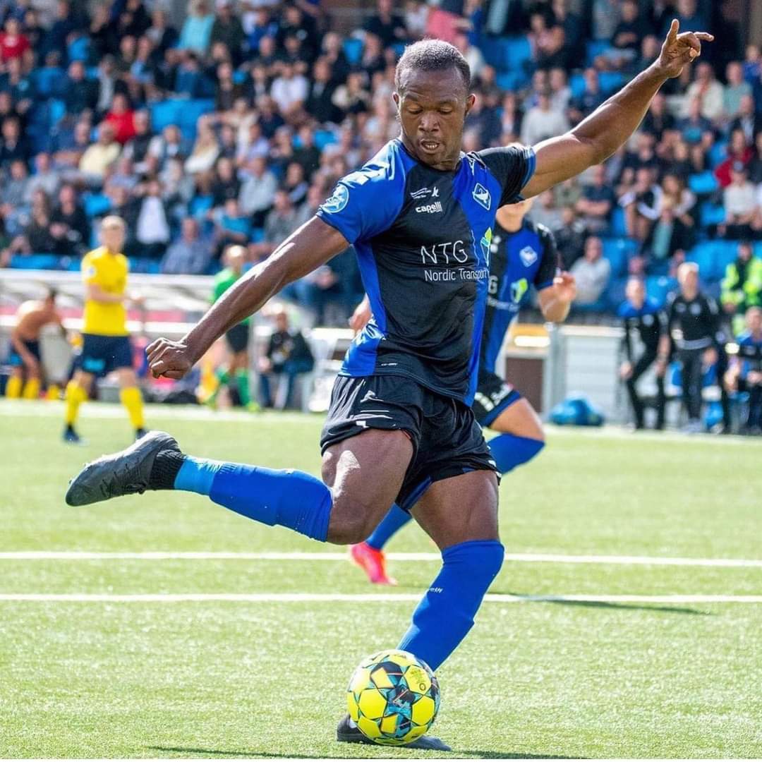 ProBallMgt's tweet photo. Full time for Effiong Nsungusi Jnr and an assist bagged, unfortunately his side HB Koge lost 3-1 to Nykøbing at the Lollands Bank Park in Nykøbing Falster. https://t.co/x5p61ic9UQ