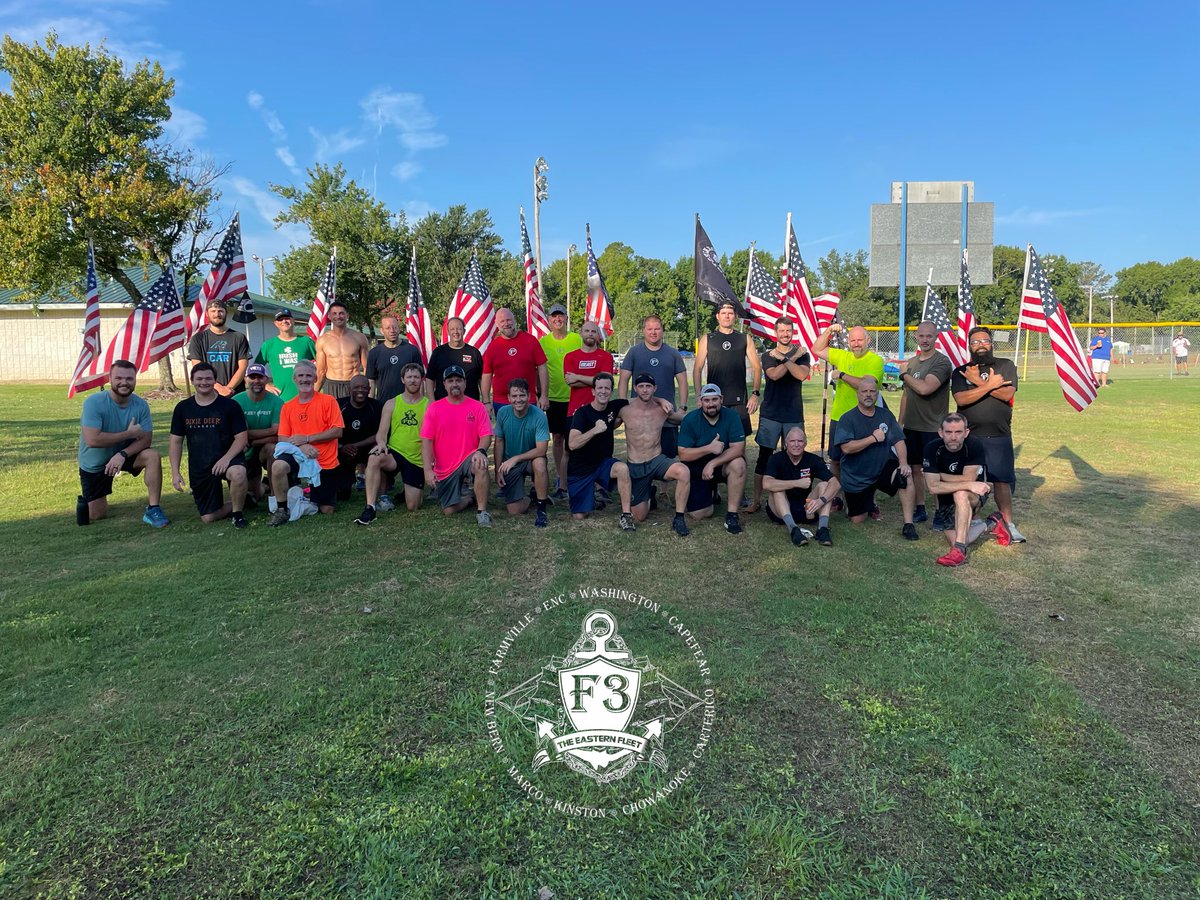 29 of our PAX went to <a href="/f3kinston/">f3_kinston</a> to support and honor their 1 year anniversary!