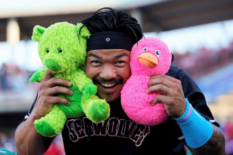 erie_seawolves's tweet photo. We were so fortunate to call Chace a friend, a teammate, and a SeaWolf. He always had a smile for you, and if you were lucky, he’d share some dance moves too. #LiveLikeNumi https://t.co/rkQ7mlhl8K