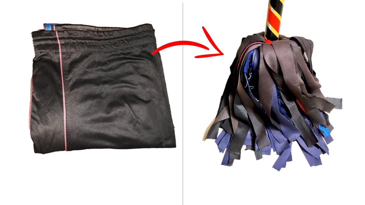 How to Make Floor Cleaning #Mop from Old Trouser Pant
See Here: youtu.be/kJifjPQ6k4s

#mopmaking #cleaningmop #mopdiy #mop2021 #KKK11 #Brentford #oursputnikhueningkai