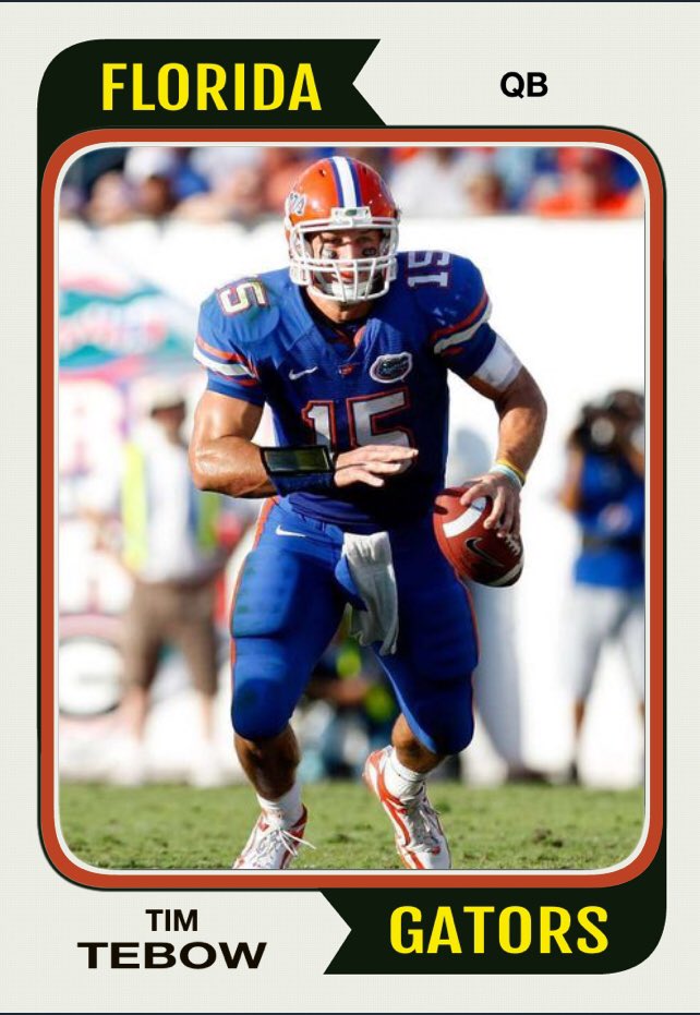 Happy 34th birthday to Heisman winner Tim Tebow. 