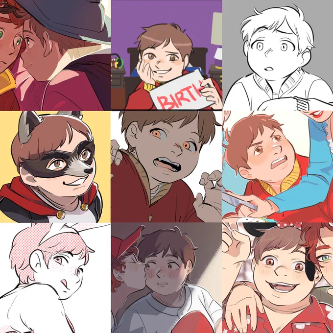 was compiling my cute cartmans and ended up doing the same for all the main 4 