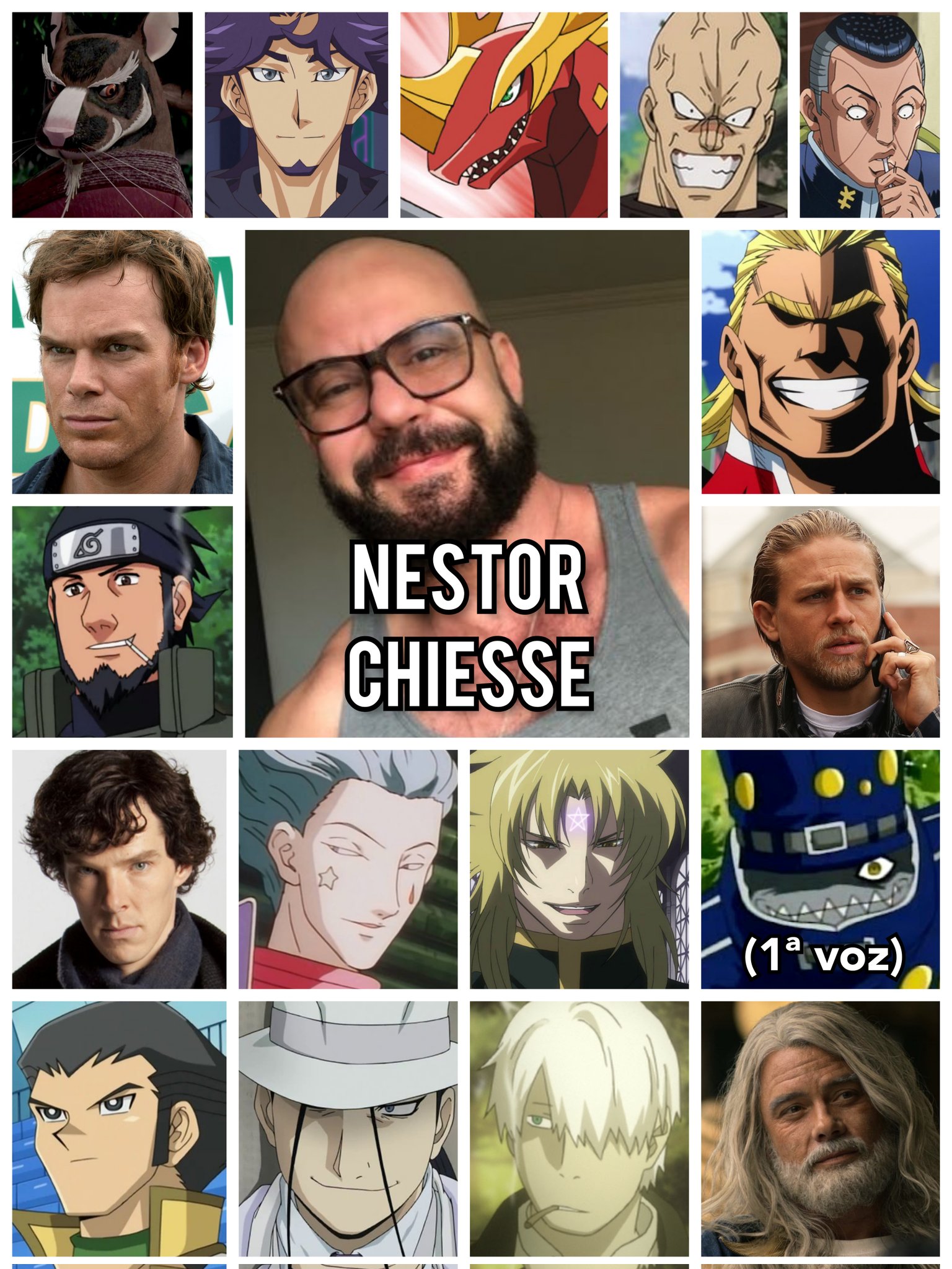 Nestor Chiesse - Personagens 