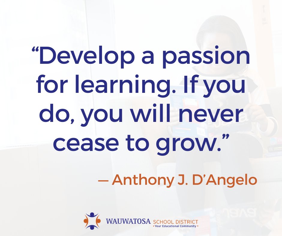 We’re so excited to be preparing for another great school year in the Wauwatosa School District. Let the learning begin! 📖 #TosaProud