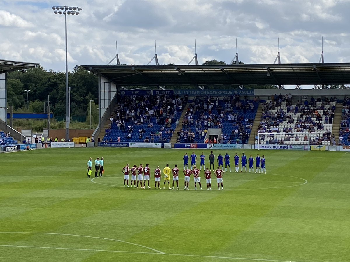 schwardy79's tweet photo. Watching my first footie game in almost 2 years - apart from the odd #barhamvets match 😂 

I’m obviously supporting #ntfc but also here to watch #lukechambers and some of the old #itfc team 🤣

#ntfc #cufc #football #leaguetwo https://t.co/ZEUFLB6IL8