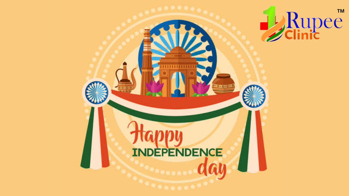Our forefathers bought our freedom with their hard work and sacrifice. Now we must work hard to create a better nation for generations that follow. Happy Independence Day!
Stay Safe!! Stay Healthy...
@DrRahulGhule11