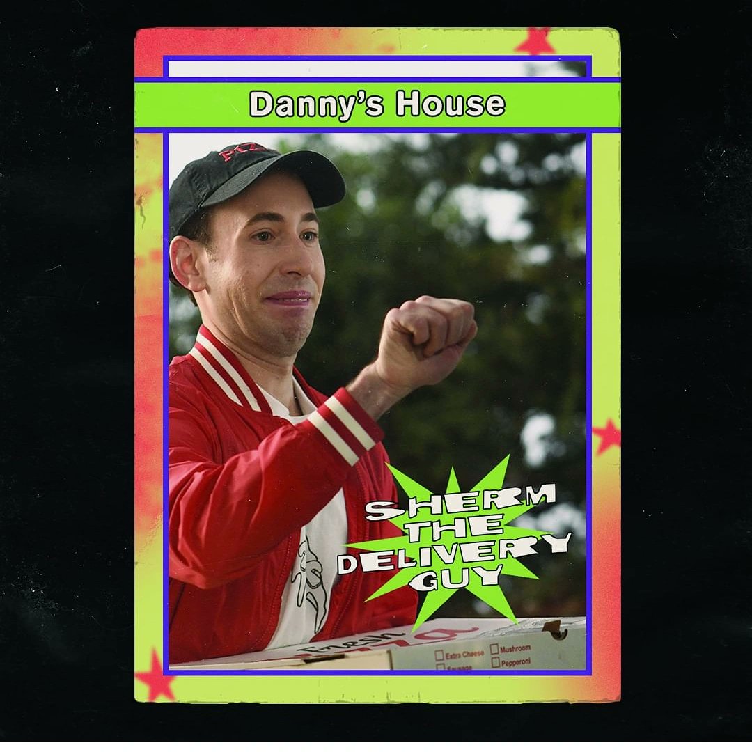 Adamrossworld's tweet image. Season One of Danny's House on @vicetv Premiered Two Years Ago Today-- SHERM came to life.
From the brilliant minds of @tvcarnage @xdannyxbrownx @cassidycomedy -- 
Xo
 #dannyshouse #sherm #vicetv #comedy #actor #pizza