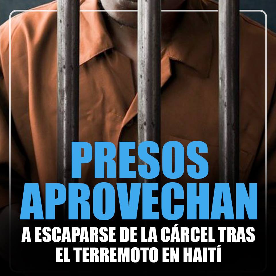 TelediarioGT's tweet photo. 🚨Presos aprovechan a #escaparse de la cárcel tras el #terremoto en Haití
➡ https://t.co/hdm7m5f6EK https://t.co/VN7gJd4ORf