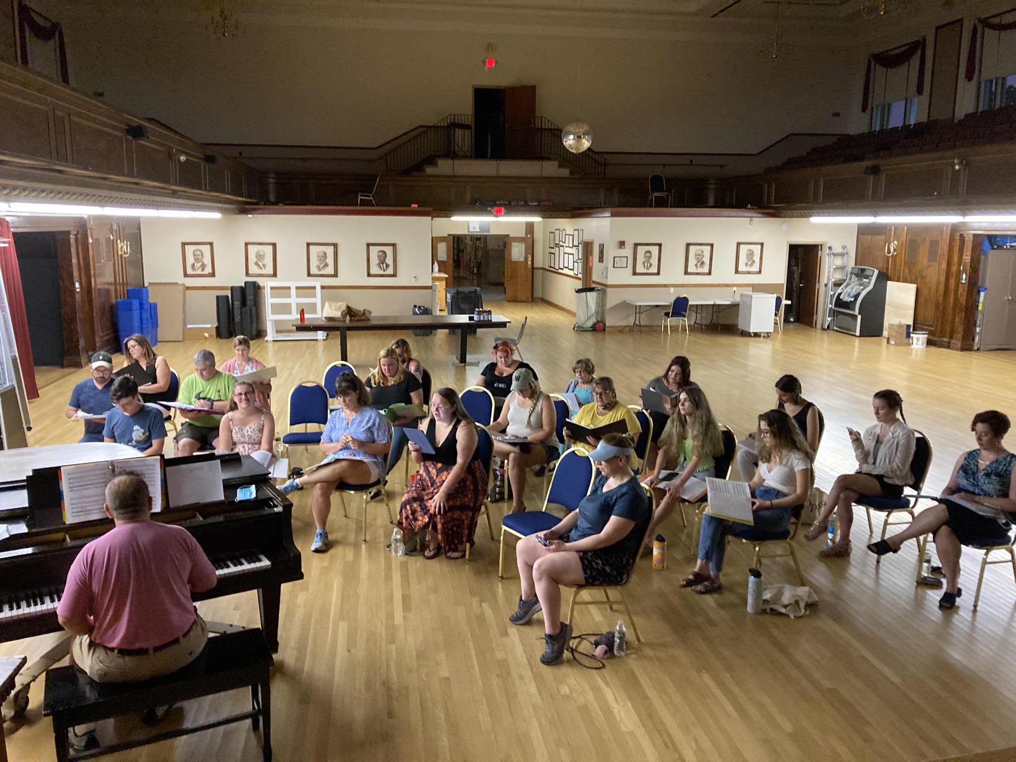 StageWorks of Leominster on Twitter "What a great first rehearsal for