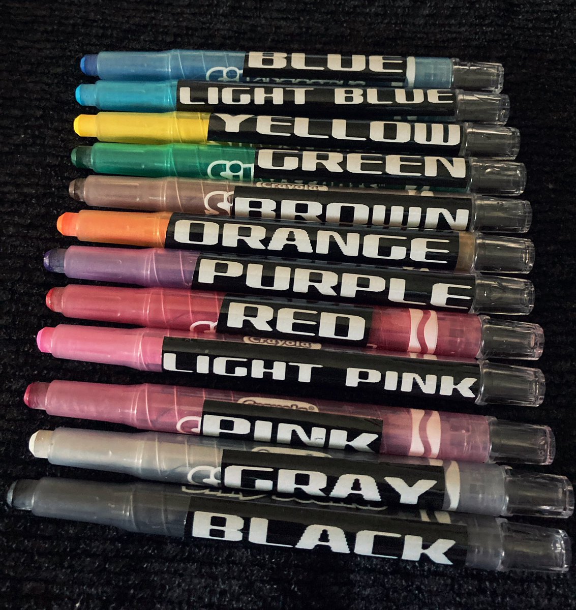 Labeling school supplies today for my color blind son. I am telling ya’ll, don’t let these crayon companies convice you that you need more than 10 crayons #ColorMeSavvy #ColorBlind #Accommodations  #BackToSchool