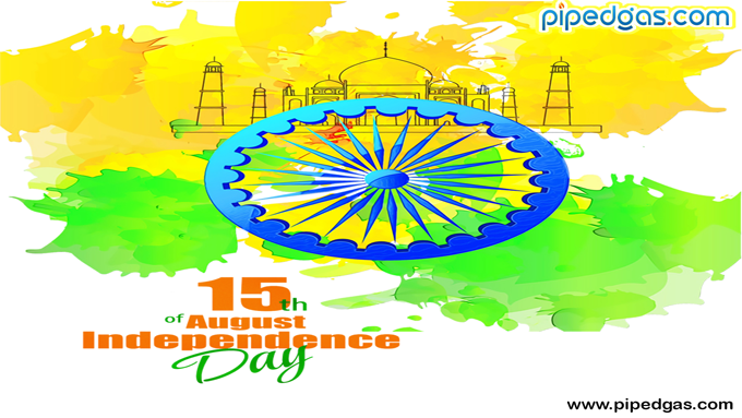 pipedgasIN's tweet photo. May the glory of this Independence Day be the inspiration for you to achieve greatness in life. May you find success and glory wherever you ‘go.
#HappyIndependenceDay
#happyindependenceday2021 #freedomday #independenceday2021 #victoryforall #success #leadership #motivation https://t.co/YX93IMZPGg
