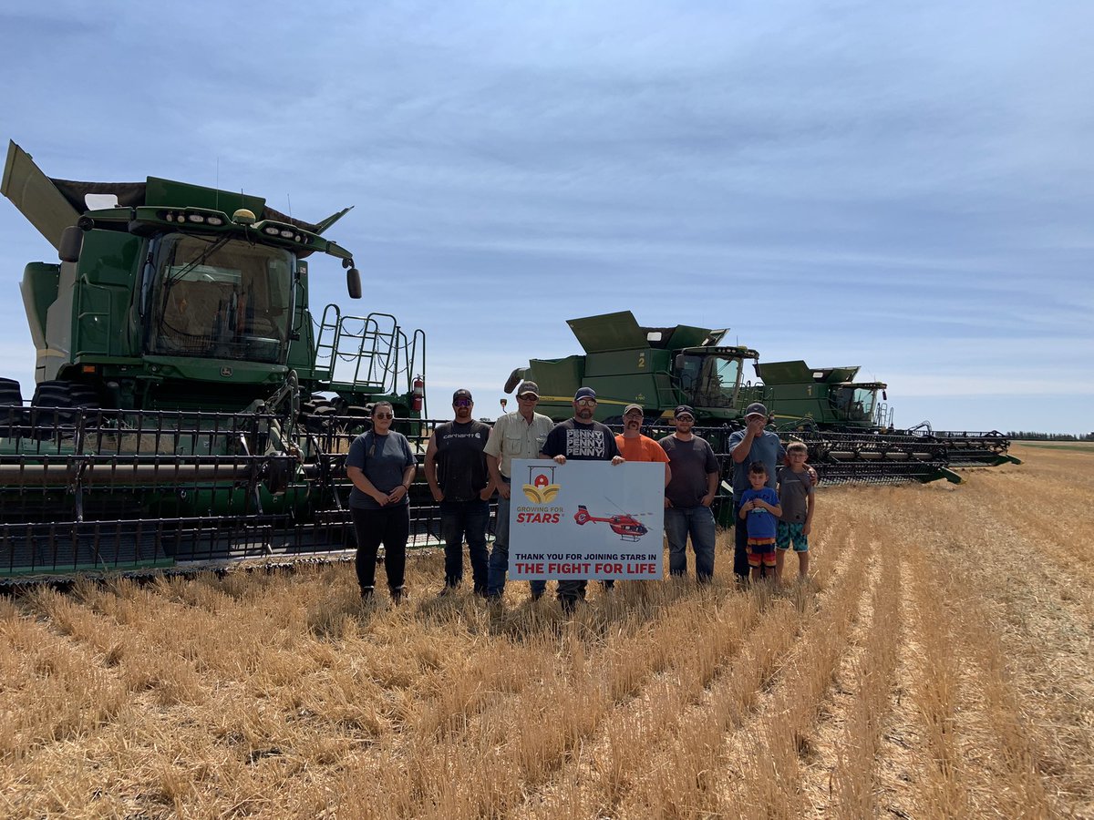 Richards Farms and crew appreciate all you do <a href="/STARSambulance/">STARS</a> #growingforstars We are happy to fill our pledge #starssaveslives. We know first hand. Good luck will all fundraising