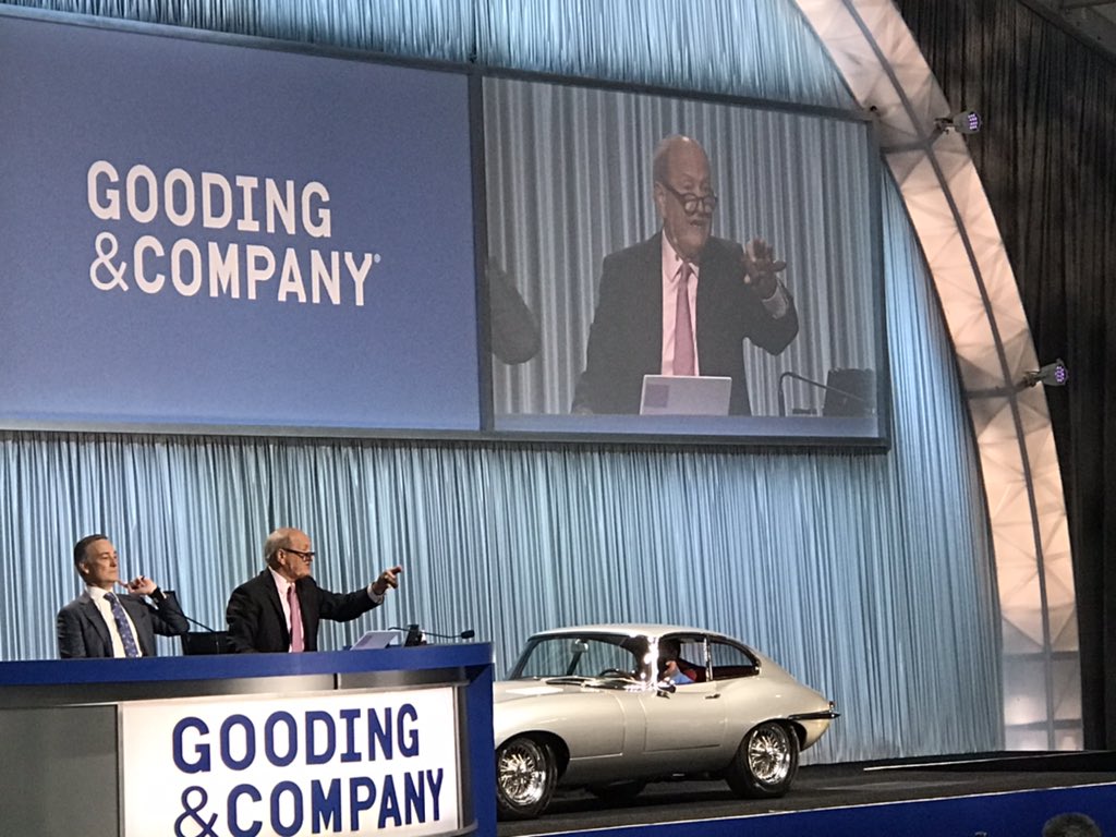goodingandco's tweet photo. A highly-desirable example owned by #NeilPeart since 2013, this 1964 #Jaguar E-Type Series I 3.8-Litre Fixed Head Coupe is headed to a new home for $318,500. #SOLD #GoodingPebble https://t.co/VJfm4gITn1