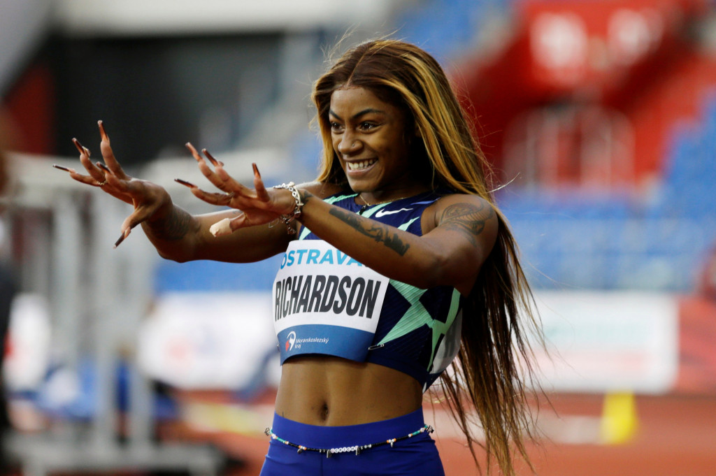 Sha'Carri Richardson to race Olympic medalists after drug suspension. ...