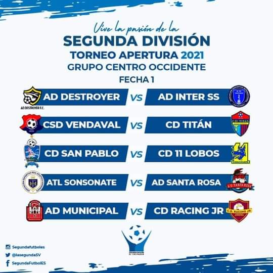 Lista la primera fecha de #SegundaDivición.

Nos vamos para Tacachico.

#11Lobos #Chalchuapa #Seguda
