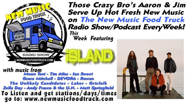 🎸Rock All Weekend with Hot New Music #NMFT 🚐 rolls Ft.@islandbanduk w/ @MoonTaxi 
@timothyatlas @IANSWEETWEET @tucband @GraceMitchell @devoramusicxo @rowantheband @ourbandlakes @grizfolk @Zelladay @andyfrasco @MattSpringfield #SNRTG #new 
FMI newmusicfoodtruck.com
We❤️RTs