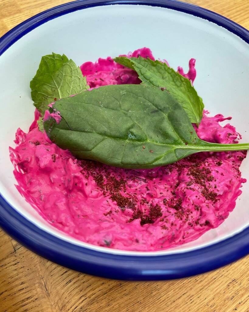 Had such a fantastic lunch at <a href="/komaajfood/">Komaaj</a> with <a href="/seantimberlake/">Sean Timberlake</a> and <a href="/dpaulsf/">dpaulsf</a>. Loved seeing the busy parklet of family and friends dining together (although I took my pic at the end of lunch service) swiping sangak (flatbread) into bowls of Northern Irania… instagr.am/p/CSkNWknJWc0/