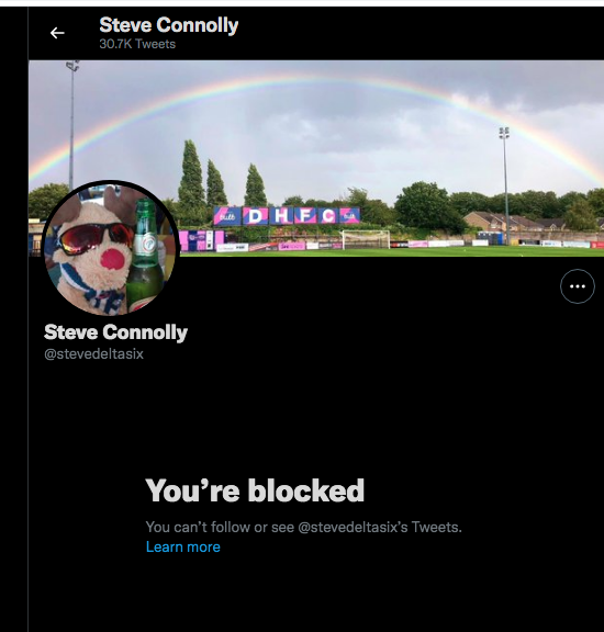 Tip_Advisor1's tweet photo. HA HA Didn't even take an hour.

Twenty two minutes and Stevie runs away again
@stevedeltasix

Pathetic! https://t.co/Zz4tElYWIy