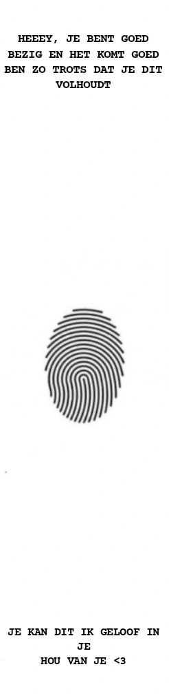 KLIK OP DE VINGERPRINT